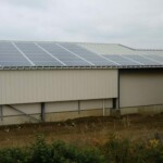 BBS à posé des panneaux photovoltaïques à Elliant dans le Finistère