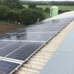 installation solaire réalisée par BBS à Saint Yvi