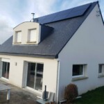 BBS a réalisé ce chantier solaire de 3kw en autoconsommation à Guidel.