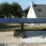 BBS installateur photovoltaïque a réalisé ce carport solaire d'une puissance de 8Kw à Tréméoc