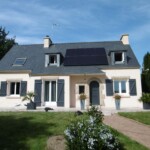 Chantier photovoltaïque réalisé par BBS à Bannalec, 2.4 KW en autoconsommation