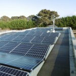 BBS installateur solaire a réalisé ce chantier d'une puissance de 14Kw pour de l'autoconsommation d'énergie à Bénodet