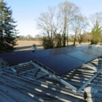 Chantier solaire réalisé par BBS à Caudan