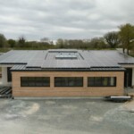 BBS installateur solaire a réalisé cette installation d'une puissance de 36Kw pour de la revente d'énergie à Châteauneuf du Faou