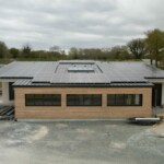 BBS installateur solaire a réalisé cette installation d'une puissance de 36Kw pour de la revente d'énergie à Châteauneuf du Faou