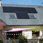 Installation solaire réalisée par BBS à Coat Méal, 2.4 Kw en autoconsommation