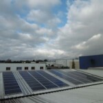 BBS installateur solaire a réalisé ce chantier photovoltaïque d'une puissance de 36kw pour de la revente d'énergie à Fouesnant