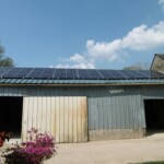 BBS installateur solaire a réalisé cette installation d'une puissance de 9Kw pour de l'autoconsommation à Le Saint