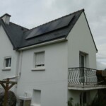 BBS installateur solaire a réalisé ce chantier d'une puissance de 3Kw pour de l'autoconsommation à Pont-Aven