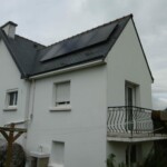 BBS installateur solaire a réalisé ce chantier d'une puissance de 3Kw pour de l'autoconsommation à Pont-Aven