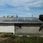 Panneaux solaires posés par BBS à Le Saint dans le Morbihan