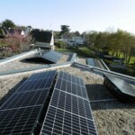 BBS installateur solaire a réalisé cette installation d'une puissance de 9Kw pour de l'autoconsommation à Fouesnant